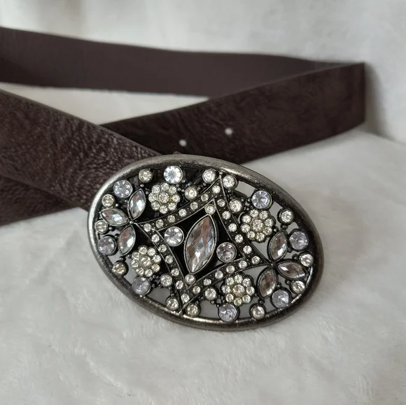 Belt With Rhinestone - Picture 2 of 5
